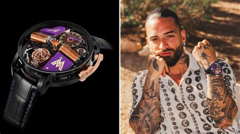 maluma patek philippe|Maluma Designed a Bespoke Jacob & Co. Watch and Necklace .